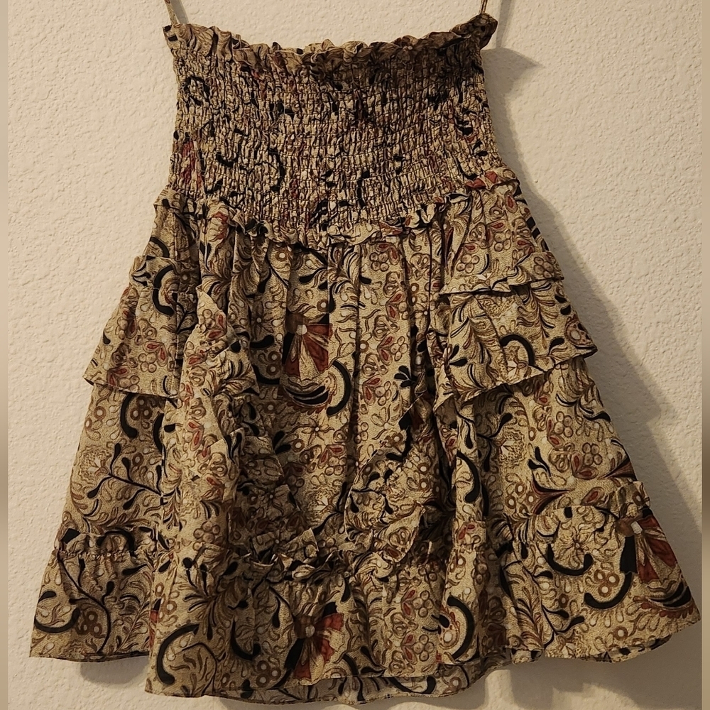 NWOT MariaCher Villafranca Maha Mini Skirt